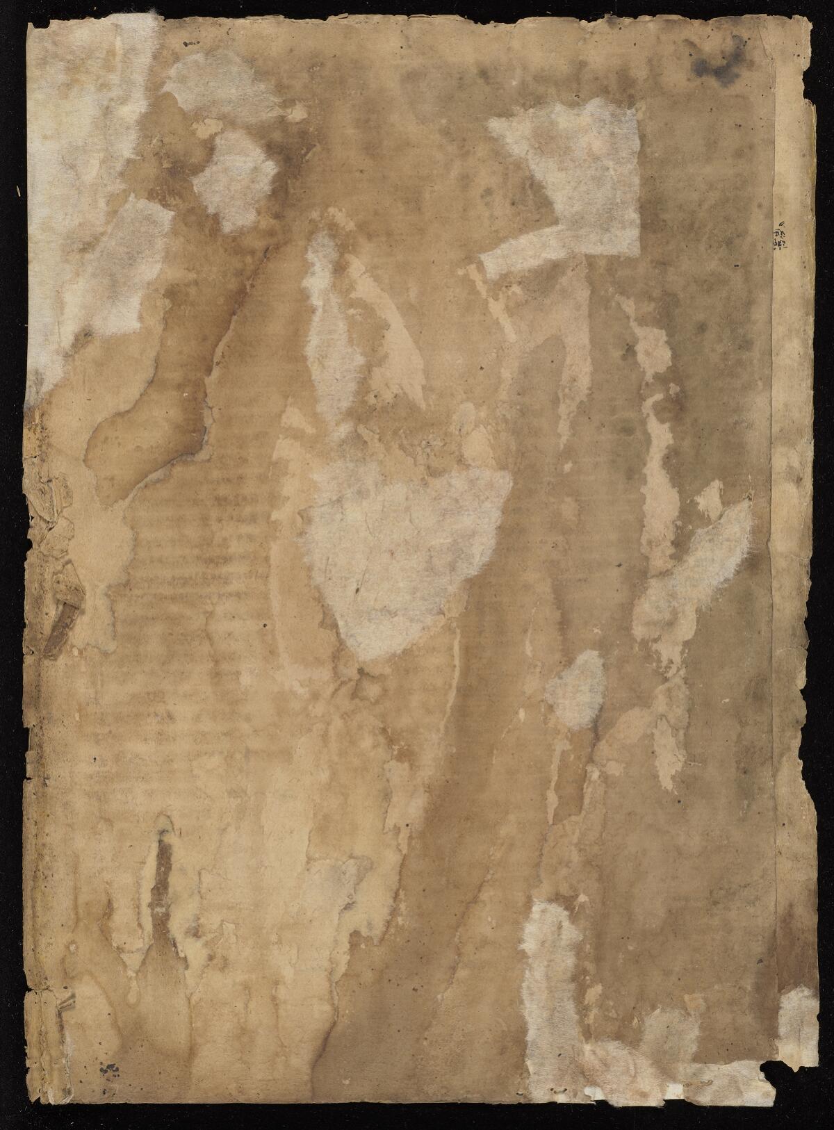 Folio 191b, Gaster Hebrew MS 2033 (Trilingual Pentateuch and Haftarot)
