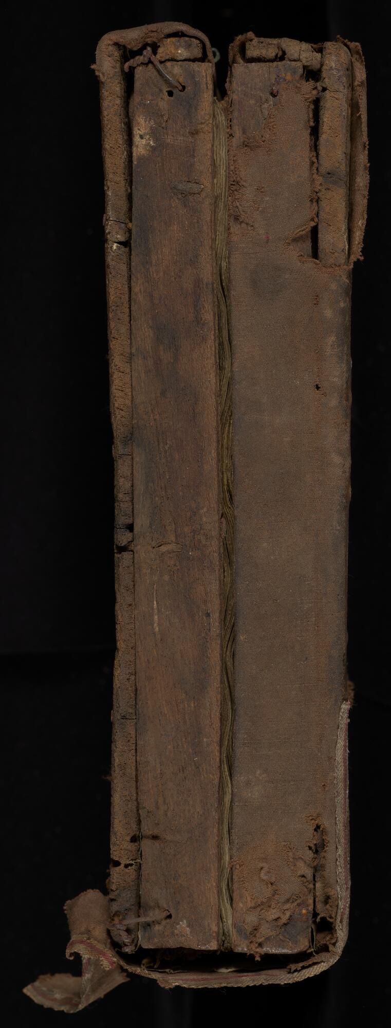 Tail, Gaster Hebrew MS 2033 (Trilingual Pentateuch and Haftarot)