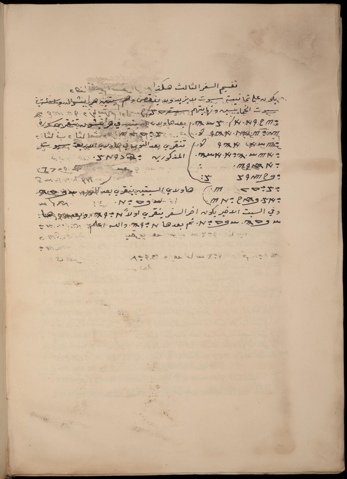 Folio 272b, Gaster Samaritan Pentateuch (MS Add 1)