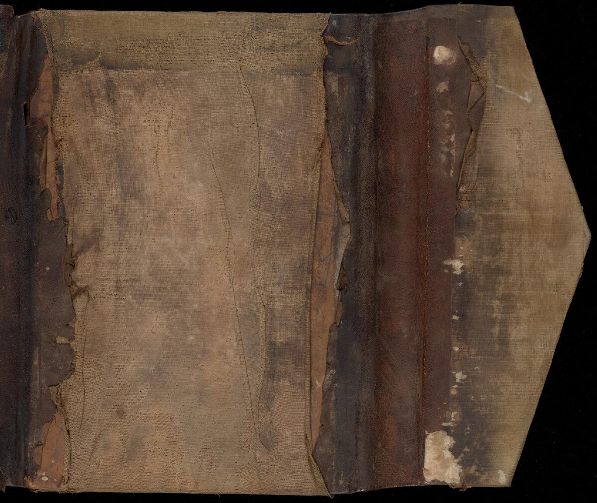 Back cover, Gaster Samaritan Pentateuch (MS Add 1)