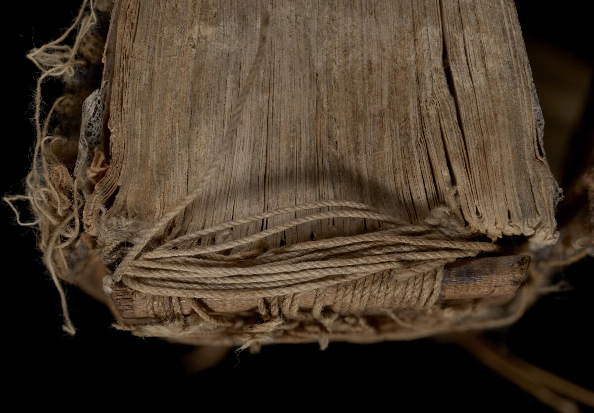 Tail endband, Gaster Samaritan Pentateuch (MS Add 1)